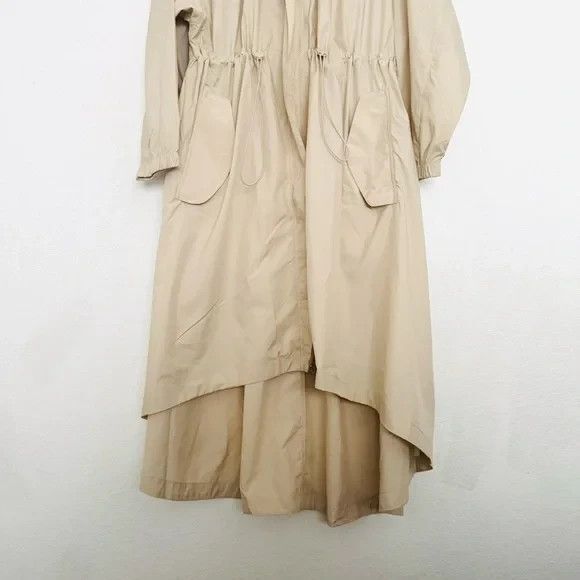 Nike Sportswear Essential Trench Coat Lightweight Women XL Oversized UV Protect - Picture 5 of 11